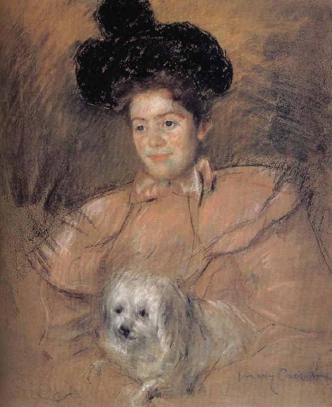 Mary Cassatt The girl holding the dog Spain oil painting art
